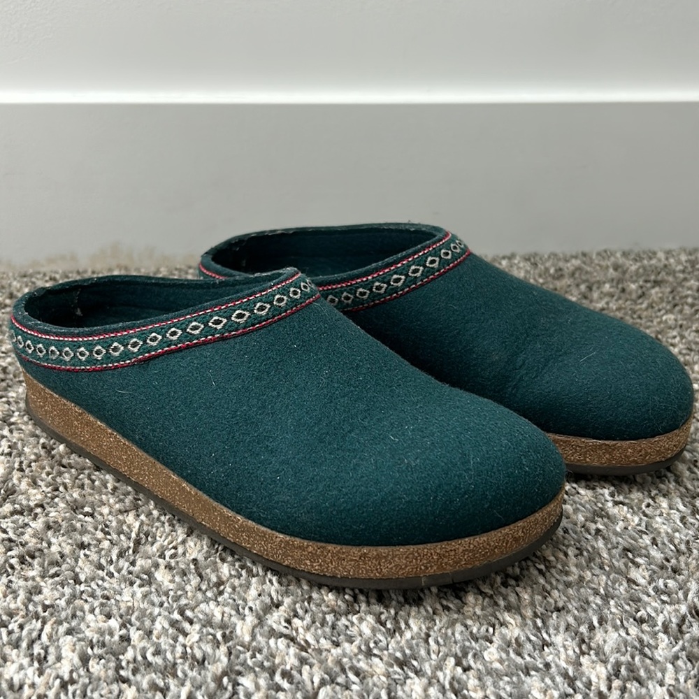 Haflinger Clogs (Blue)
